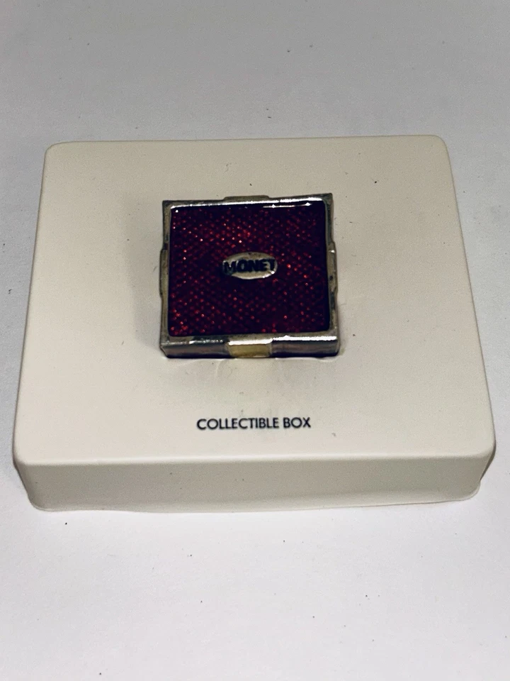 MONET Trinket Box CHRISTMAS PRESENT GIFT Collectible Enamel Keepsake - Image 4 of 4