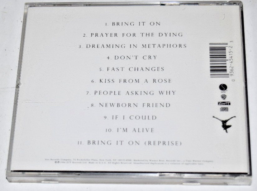 Seal CD " 1994 ZTT / SIRE / WARNER BROTHERS 9 45415-2