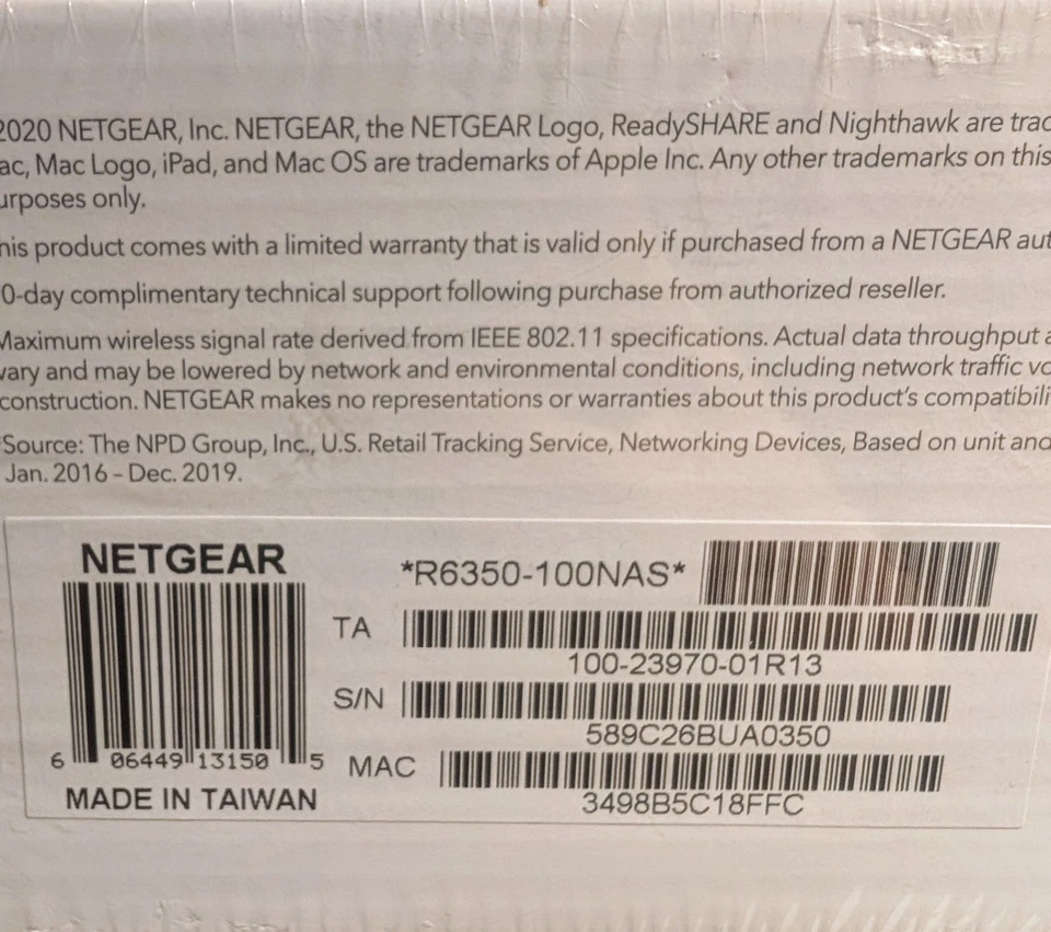 NEW! Netgear AC1750 Smart Wireless WiFi Router 802.11 AC Dual Band Gigabit R6350 - Image 3 of 3
