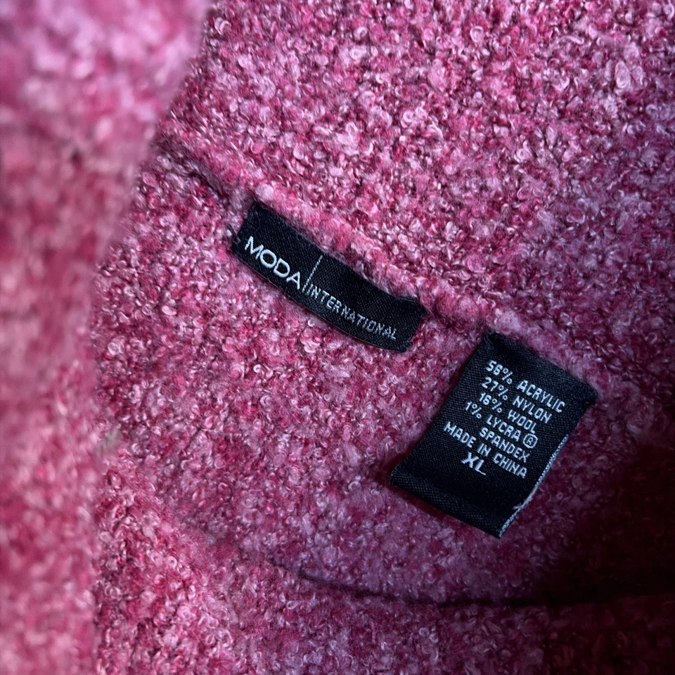 MODA International Turtleneck Womans Sweater XL - Image 4 of 4