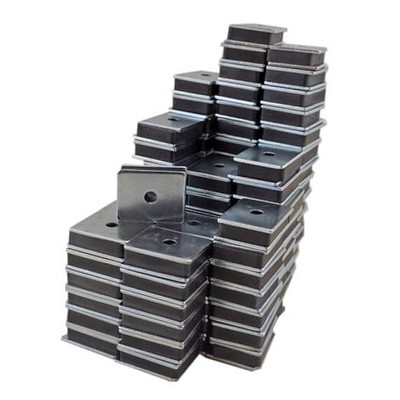  Ceramic Latch Magnet with Hole Assemblies - Strong Heavy-Duty 100 Count