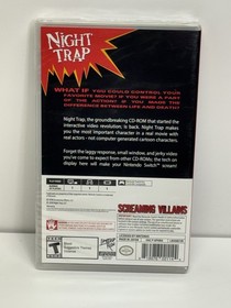 NIGHT TRAP LRG #008 SEGA CD VARIANT COVER NINTENDO SWITCH BRAND NEW SEALED