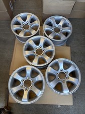 5 X OEM TOYOTA LAND CRUISER 17" 6x139.7 ET30 Alloy Wheel 6 stud REFURBISHED SET