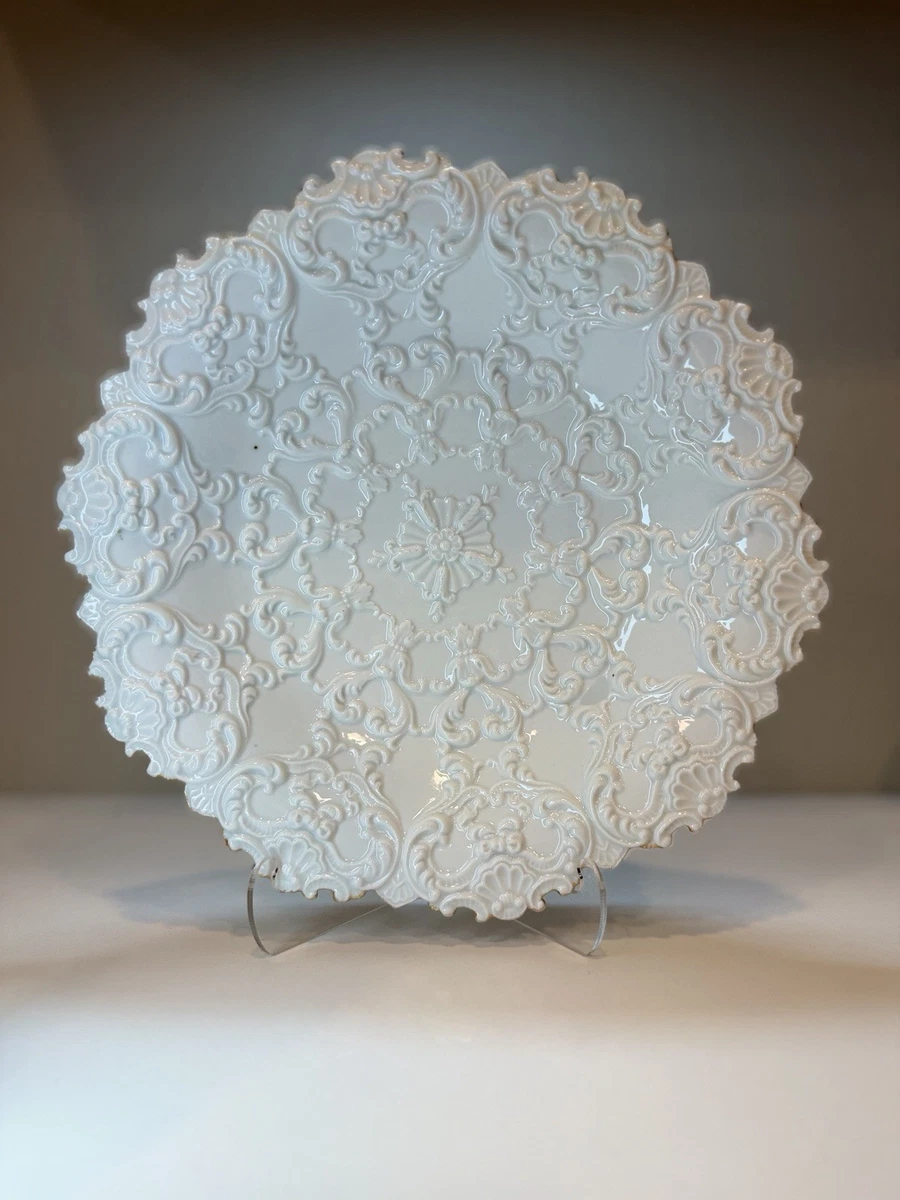 Dresden Plate In Antique Ceramic & Porcelain Plates & Chargers for