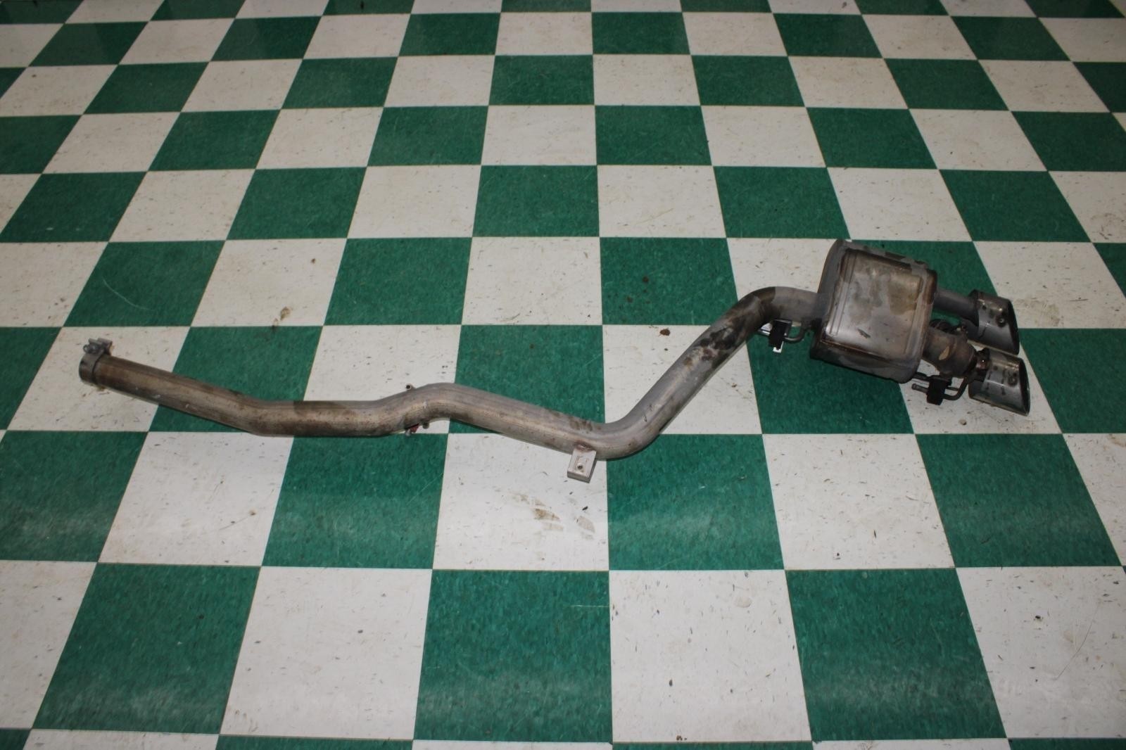 14-21 Ghibli Rear Left LH Driver Side Exhaust Pipe Muffler Dual Tips Factory OEM
