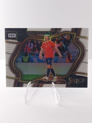 Erling Haaland White Field Level /20 Norway Panini Fifa Select Soccer 2022-23