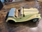 ‘53 MG-TD Bandai Tinplate Friction Car Japan. Rare. See Pics. AS-is