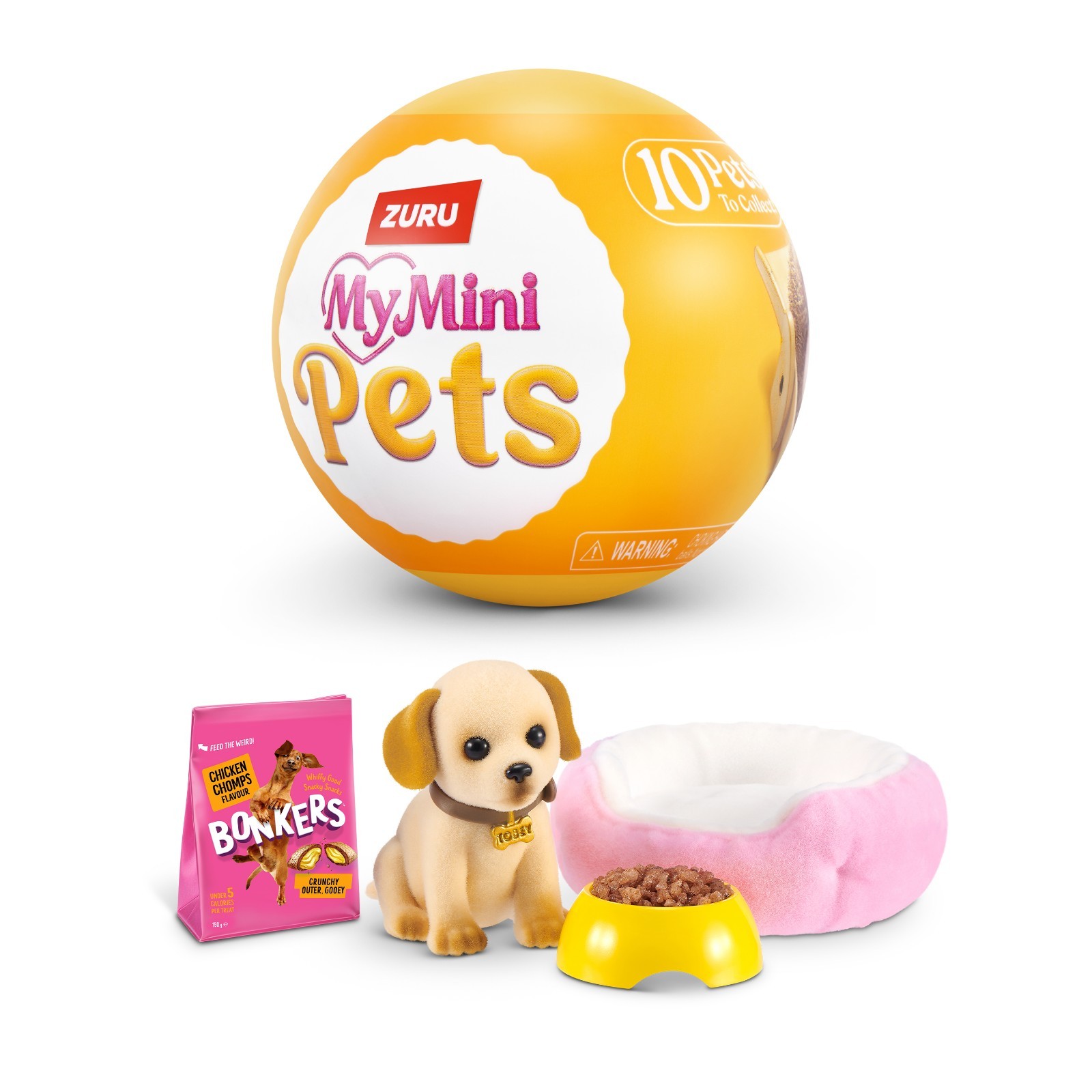 2026 Zuru My Mini Pets Baby Puppy Dog & Habitat Accessori Serie 1 Nuovo *LEGGI*