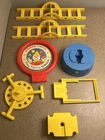 Fisher Price Vintage Junior Circus #902 & Circus #900 – Lot of Accessory Pieces