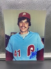 Autographed 8x10 Bob Walk Philadelphia Phillies Photo With COA