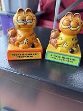 Vintage Garfield Characters Toy Pooky Is A One Cat Teddy Bear Press Smile 1981