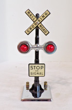Marx O Gauge TWIN LIGHT CROSSING SIGNAL - Tested - Read Below - LT
