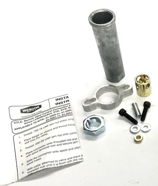 Wescon Remote Valve Control Connection Kit K08-5800-13 1374 | eBay