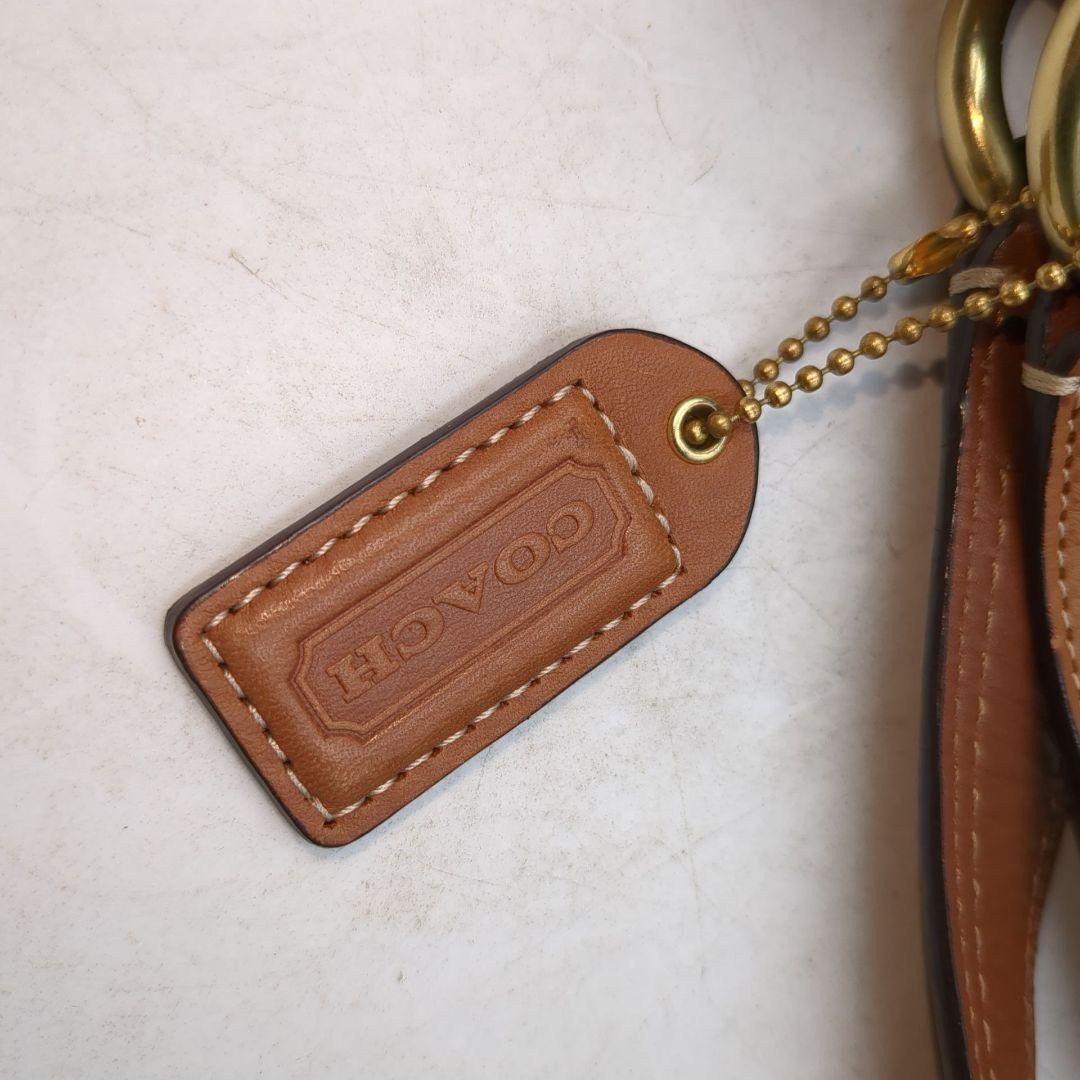 Coach Patchwork Denim Canvas Turnlock Shoulder Ba… - image 11