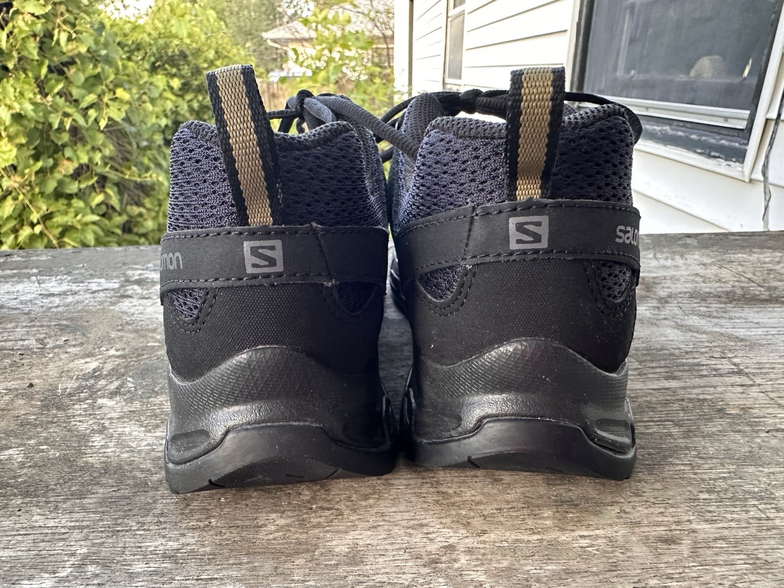 Scarpe uomo Salomon Pathfinder blu nero outdoor escursionismo trail taglia 8 5 EU 42