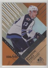 2016 SP Game Used Authentic Rookies Orange Rainbow Draft Year Brandon Tanev 2vh