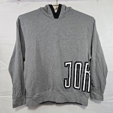 Air Jordan Sport DNA Gray Fleece Pullover Hoodie Men's Size XL