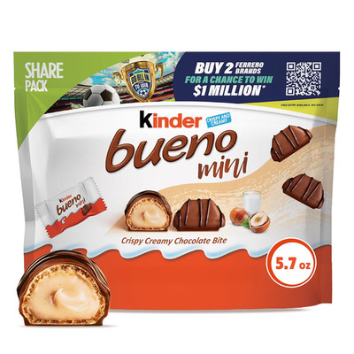 Mini Milk Chocolate Bars with Hazelnut Filling, Chocolate Candy Bars for Game Da