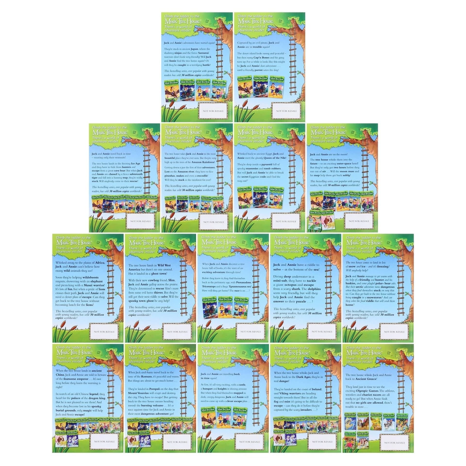 Magic Tree House Collection By Mary Pope Osborne 16 Books Set - Ages 5-7 - PB - Image 3 of 4