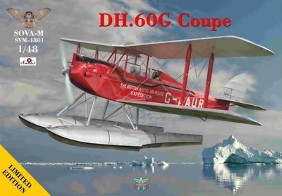 SVM-4801 Sova-M 1/48 DH.60G Coupe ( British Polar expedition)