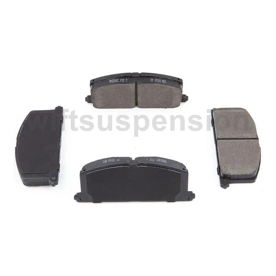 Pinzas de freno delanteras pastillas de freno de cerámica para Toyota Corolla 1988-1992 Foto 2 de 4