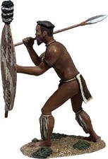 20216 - Zulu Warrior Counting Rifles No.2, 1879 - Zulu Wars - W Britain