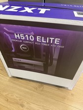 NZXT H510 Elite H Series ATX Mid Tower Case White/Black Tempered Glass