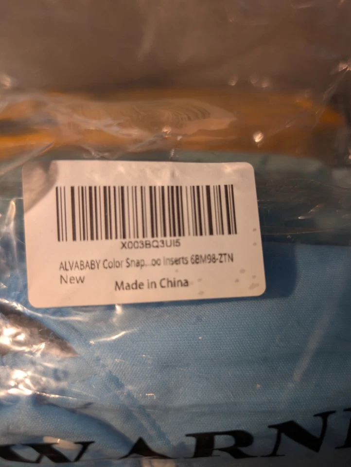 Alva Baby pocket cloth diapers New pack of 6 - Image 4 of 4