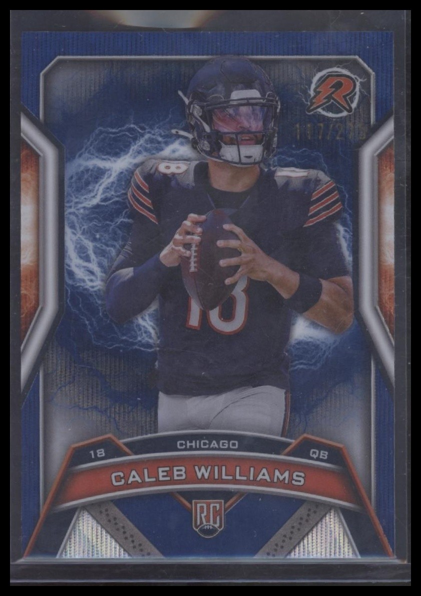 2024 Topps Resurgence #117 Caleb Williams Navy Surge #/275