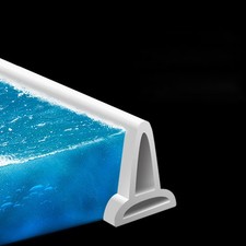 Water Stopper Shower Dam Barrier Barrier Dry Wet Separation Seal Strip