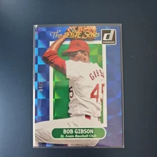 2015 Donruss The Elite Series Blue Bob Gibson #04/25 Cardinals HOF Rare