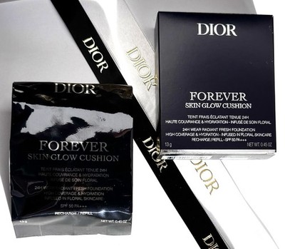 Dior Forever Skin Glow Cushion 24H Wear Radiant Fresh Foundation 1N Neutral 13g