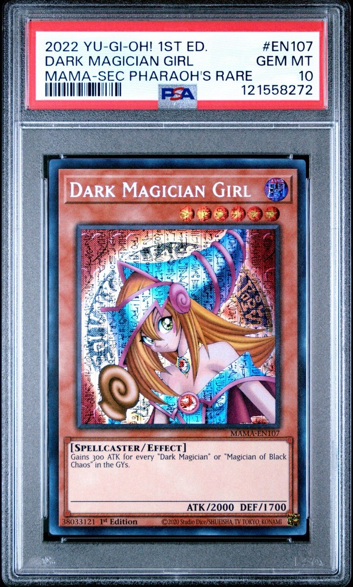 Dark Magician Girl (Secret Pharaoh's Rare) MAMA-EN107 Magnificent