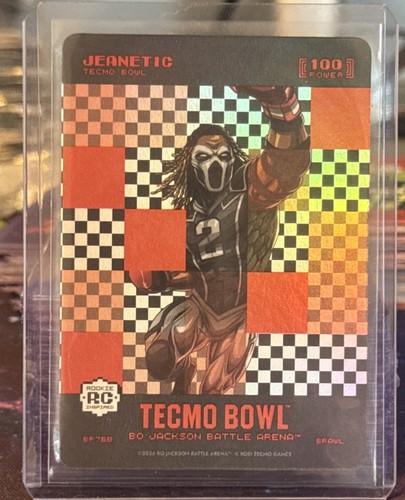 2026 Bo Jackson Battle Arena Jeanetic Brawl Big Pixel Battlefoil #BP768