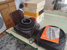 Lot Of 2 Kodak Carousels 760H Slide Projectors Untested With 5 Extra Trays