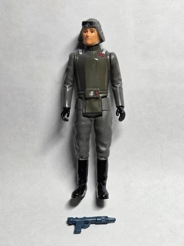 1980 Star Wars AT-AT Commander Action Figure Complete with Gun