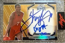 2025 Leaf Metal Authentics Sheryl Swoopes Inscriptions  /150 On Card Auto USA