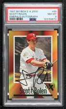 1997 EX 2000 Emerald Auto Scott Rolen #89 PSA 8 Auto HOF 00em