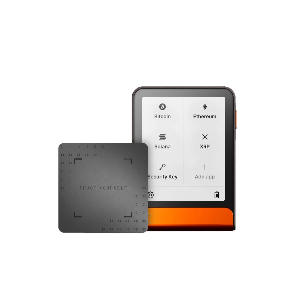 LEDGER SAS Flex + Wiederherstellungsschlüssel Orange Crypto Wallet
