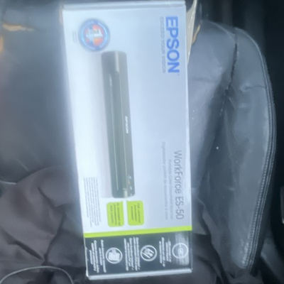 #ad Epson WorkForce ES 50 Portable Scanner 600x600 DPI USB A4 24 Bit CIS $82.00