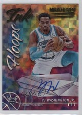 2021-22 Panini NBA Hoops Ink Hyper Gold PJ Washington Jr #HI-PJW Auto 1gg4