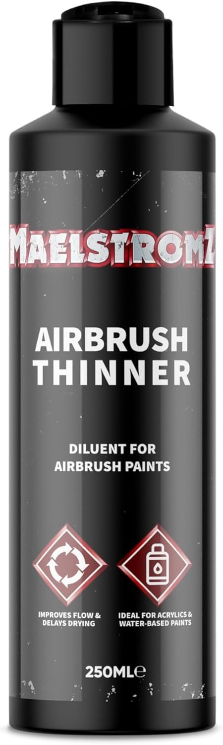 Airbrush Thinner 250ml Acrylic Paint Flow Improver for Model Building & Painting