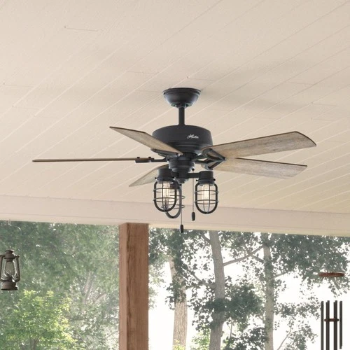Hunter Fans - Starklake 52 Inch Ceiling Fan with LED Light Kit and Pull - Picture 3 of 4