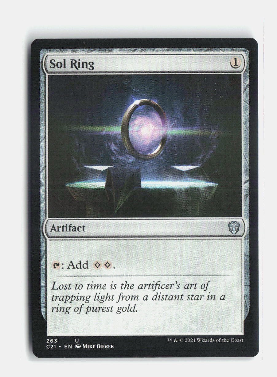 Sol Ring 263 Commander 2021 MTG NM