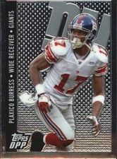 2006 Topps Draft Picks and Prospects Chrome Black #1 Plaxico Burress - FB