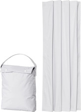 Portable Room Darkening Light Blocking Blackout Curtain Shade with Suction Cups,