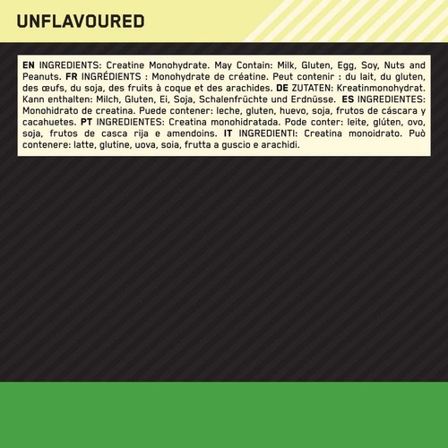 Optimum Nutrition Creatina Monoidrato 317g Polvere, ON Creatina 93 Porzioni - Foto 5 di 5