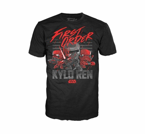 Funko Pop! Camisetas #308 Star Wars Kylo Ren ¡POP! Juego de camisa y camisa de importación exclusiva MEDIANA - Imagen 2 de 6