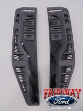 23 Thru 26 Super Duty Oem Ford F-350 Lariat Black Appearance Pkg Fender Emblems