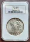 1923 Peace Dollar $1 NGC MS64 UNCIRCULATED OLD NGC SLAB #65264